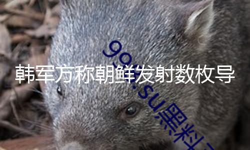 【獨家猛料,吃瓜群眾】韓軍此次演習將繼續至20日